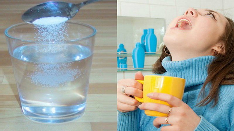 Nước muối ấm có thể làm dịu cơn ê buốt răng hiệu quả
