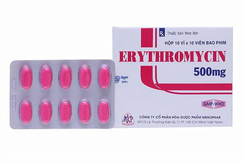 Thuốc uống Erythromycin