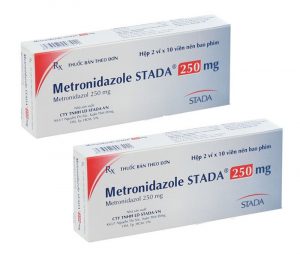 Bị sưng nướu răng uống thuốc gì - Metronidazol Stada