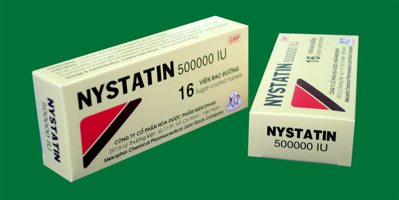 Thuốc trị nấm miệng trẻ sơ sinh Nystatin