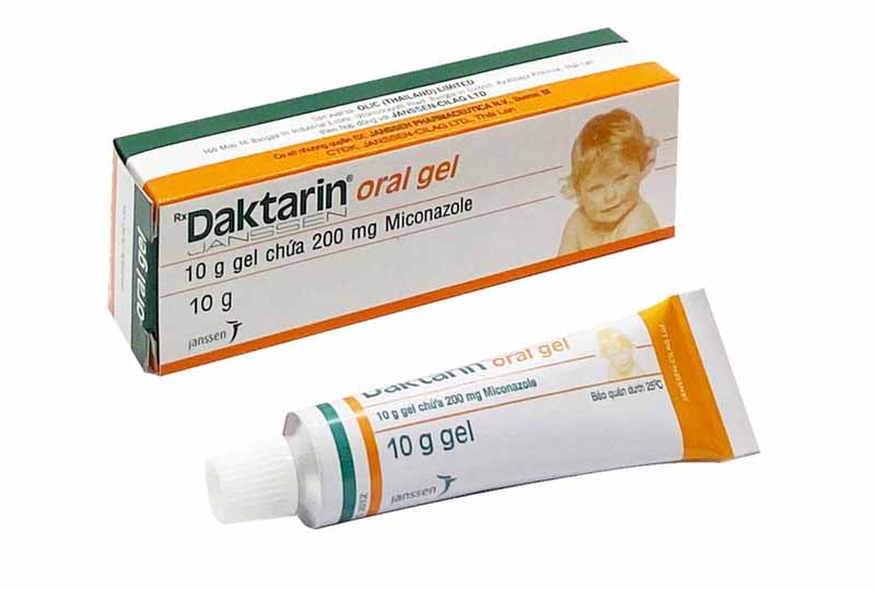 Gel Daktarin là sản phẩm thuốc trị nấm miệng ở người lớn hiệu quả