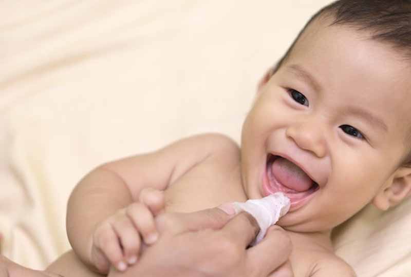 Bố mẹ hãy chú ý đến việc vệ sinh răng lợi cho trẻ