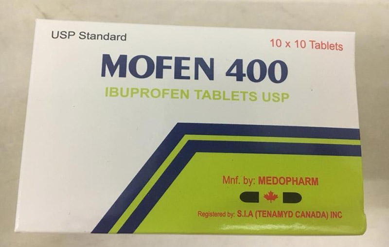 Mofen có thể xảy ra tương tác với một số loại thuốc khác