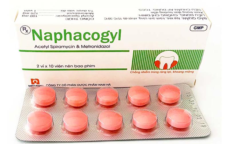 Thuốc Naphacogyl được sử dụng trong điều trị dự phòng nhiễm khuẩn răng miệng