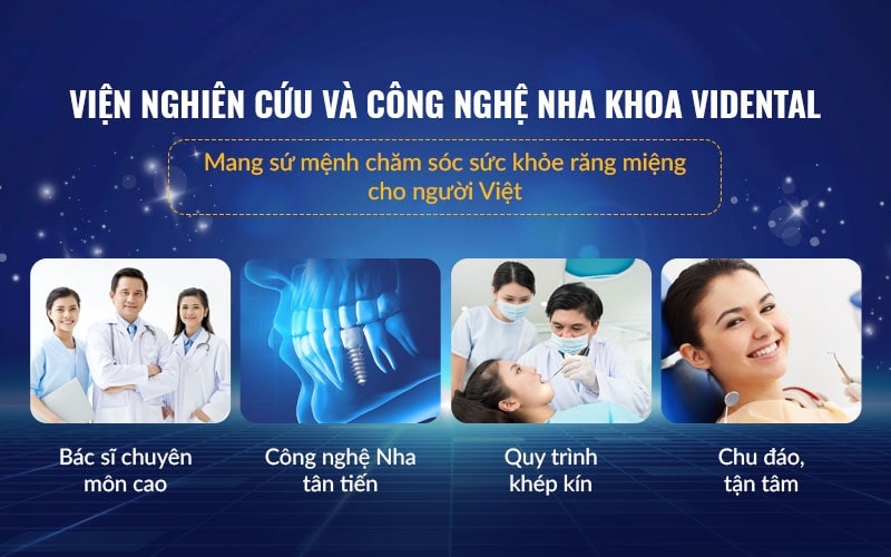 Những thế mạnh của Viện Nghiên cứu và Ứng dụng Công nghệ Nha khoa Việt Nam - Vidental
