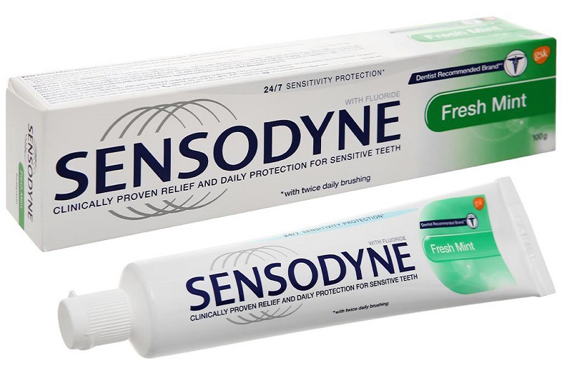 Kem đánh răng Sensodyne dành riêng cho răng nhạy cảm