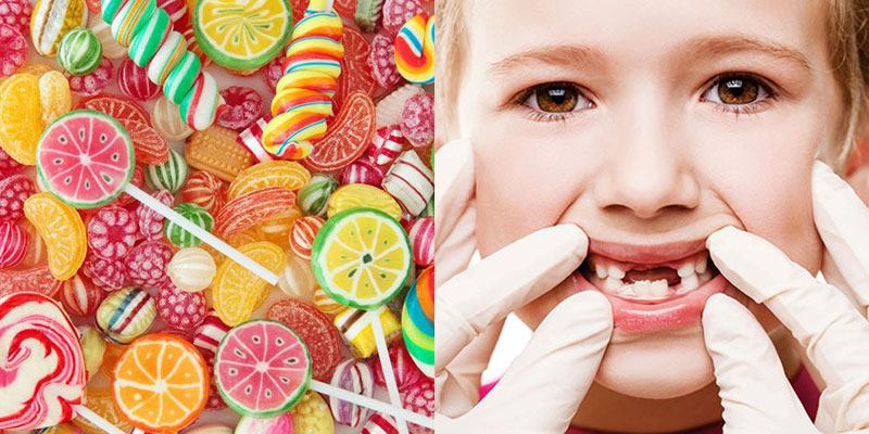 Hạn chế cho trẻ ăn bánh kẹo ngọt