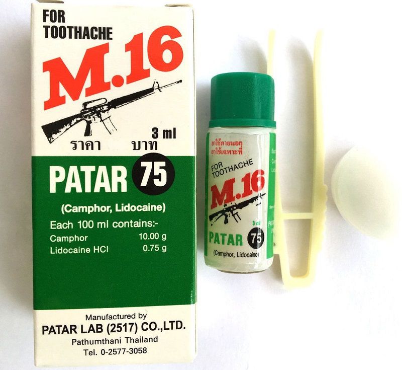 Thuốc trị sâu răng M16 của Thái Lan