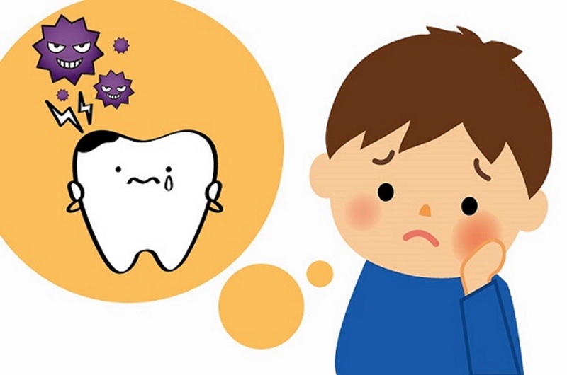 Sâu răng ở trẻ nếu không được điều trị kịp thời sẽ dẫn đến biến chứng