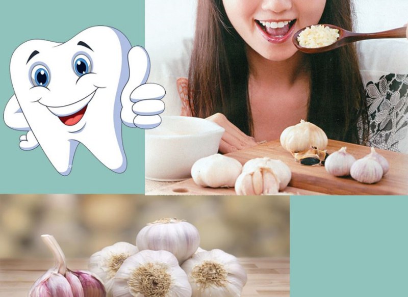 Tỏi giúp hỗ trợ điều trị sâu răng ở trẻ