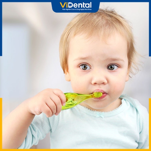 Vệ sinh răng miệng đúng cách giúp bé có hàm răng khỏe mạnh