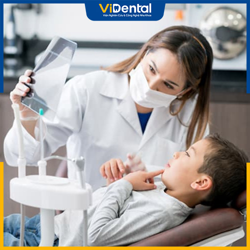 Trẻ điều trị sún răng hiệu quả, an toàn tại Vidental Kid