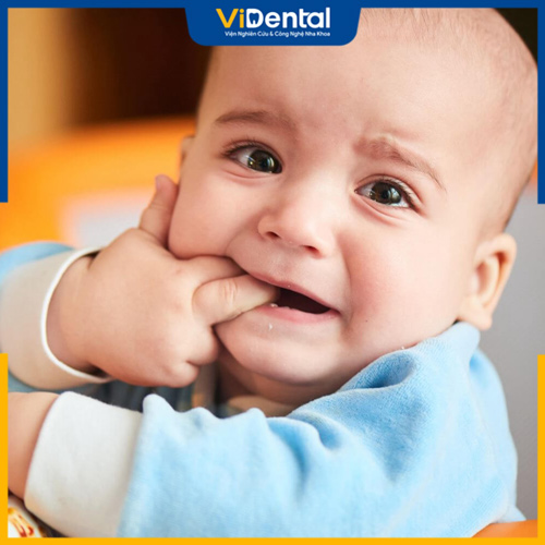 Tình trạng nhiệt miệng gây khó chịu cho bé, cần điều trị sớm