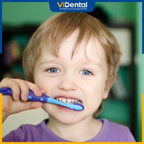 Vệ sinh răng miệng đúng cách giúp bé có hàm răng đều đẹp, khỏe mạnh