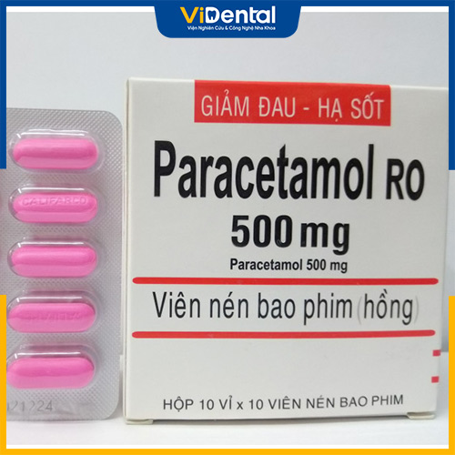 Paracetamol có thể sử dụng cho trường hợp sốt mọc răng hàm ở trẻ nhỏ