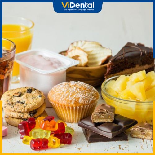 Thực phẩm nhiều đường không tốt cho răng miệng trẻ