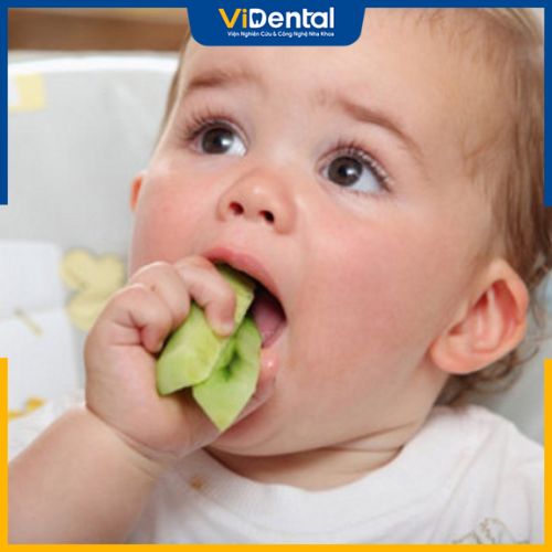 Bổ sung nhiều chất dinh dưỡng là phương pháp khắc phục tình trạng mọc răng chậm