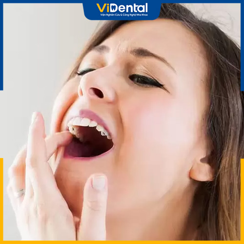Hiện tượng này gây ra bệnh lý về răng miệng