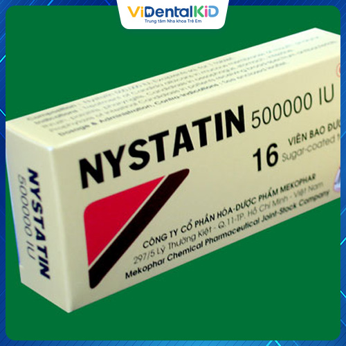 Nystatin là thuốc được sử dụng phổ biến