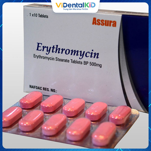 Thuốc Erythromycin giúp giảm nhanh cơn đau nhức và sưng tấy khó chịu