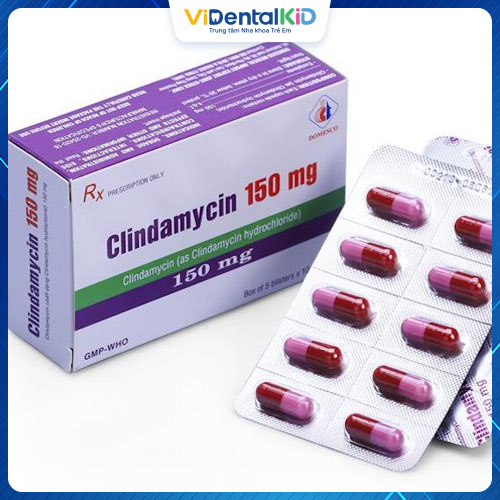 Thuốc kháng sinh trị viêm nướu chân răng Clindamycin