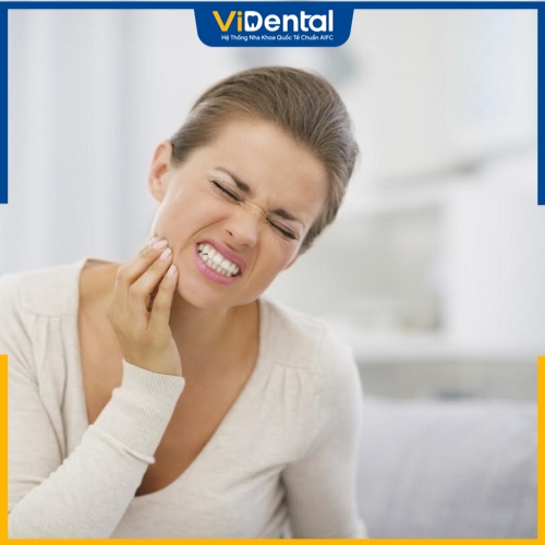 Đau răng bị nổi hạch ảnh hưởng đến sinh hoat hằng ngày 